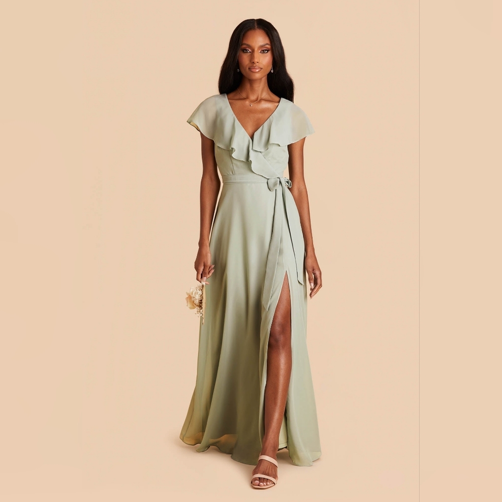 Birdy Grey Sage Green Maxi Dress